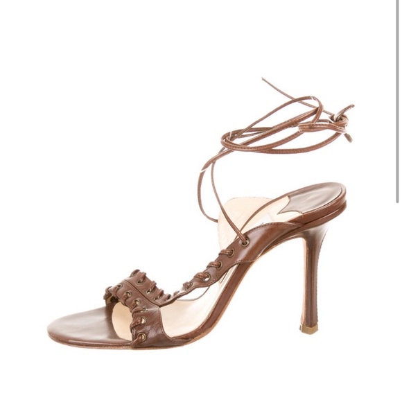 Jimmy Choo lace up heel - Picture 1 of 5